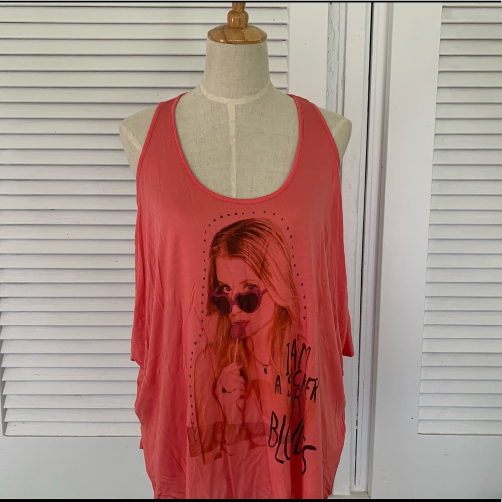 Blondes have more fun oversized T-shirt